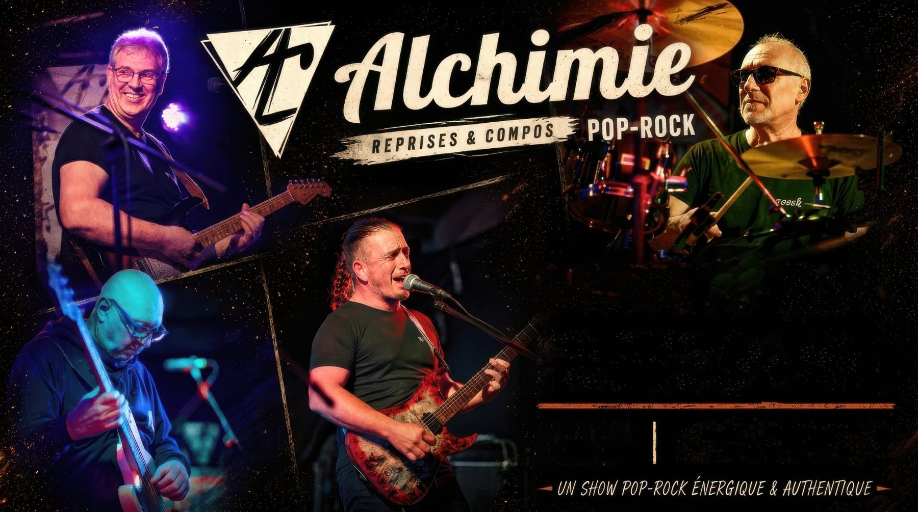Alchimie — show pop-rock énergique et authentique