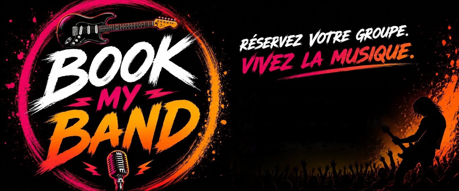 Book My Band — Réservez votre groupe. Vivez la musique.